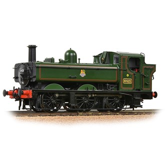 Bachmann Branchline 31-639 [OO] 1:76 GWR 64XX Pannier Tank 6421 BR Lined Green (Early Emblem)