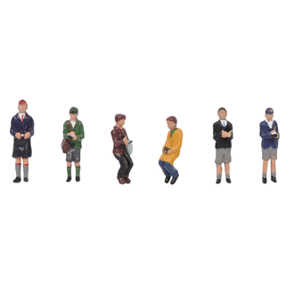 Scenecraft 36-401 [OO] 1:76 Trainspotters (6pk)