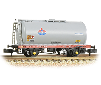 Graham Farish [N] 373-787 BR 45T TTA Tank Wagon 'Amoco' Grey