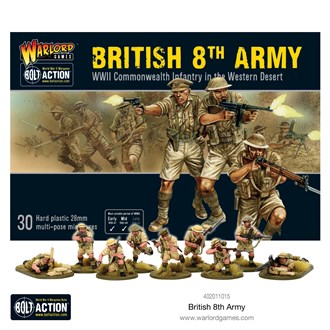 Bolt Action British 8th Army Infantry 