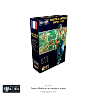 Bolt Action French Resistance Weapons Teams