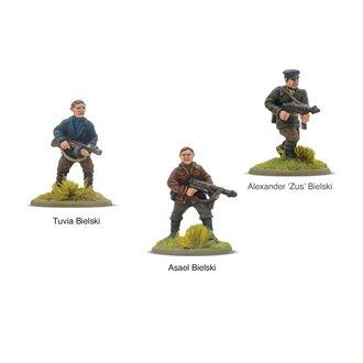 Bolt Action 3: The Bielski Brothers (3x Figures)