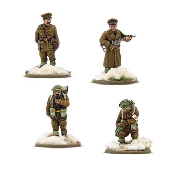 Bolt Action 3: British & Canadian infantry (winter) HQ