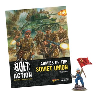 Bolt Action 3: Armies of the Soviet Union (2025) with Book Figure