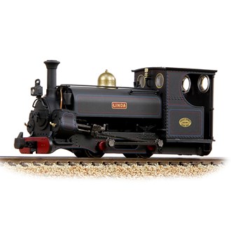 Narrow Gauge [OO-9] 391-127 Main Line Hunslet 0-4-0ST 'Linda' Penrhyn Quarry Lined Black (Late) [W]