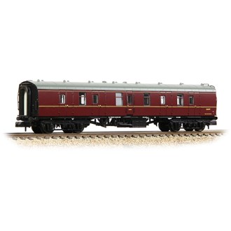 Graham Farish [N] 374-036D BR Mk1 BG Brake Gangwayed in BR Maroon