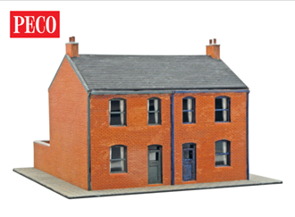 Peco NB-308 N Victorian House Complete Kit - Lazer Cut Wood