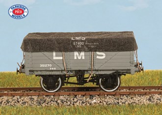 Parkside PA62 OO LMS Wagon Tarpaulins (8pcs)