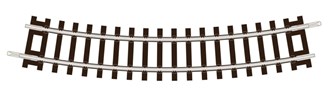 Peco ST-1252 TT:120 Setrack Double Curve, 2nd Radius Pack (Code55) Pack of 4