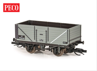 Peco TTR-7004B TT:120 7 Plank Open Wagon - BR