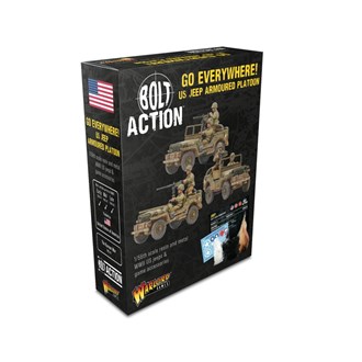 Bolt Action 3: Go Everywhere! US Jeep armoured platoon