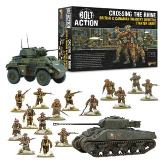 Bolt Action 3: Crossing the Rhine' - British & Canadian (winter) starter army