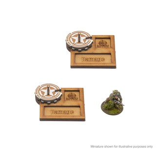 Bolt Action 3: Bolt Action MDF Vehicle Pin Markers- USA