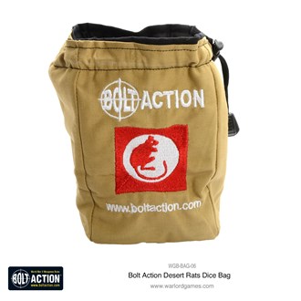 Bolt Action British Desert Rat Dice bag