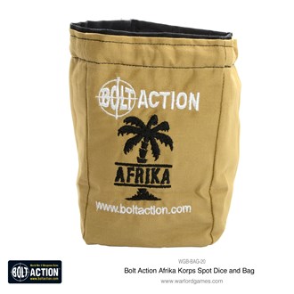 Bolt Action German Afrika Korp Dice bag