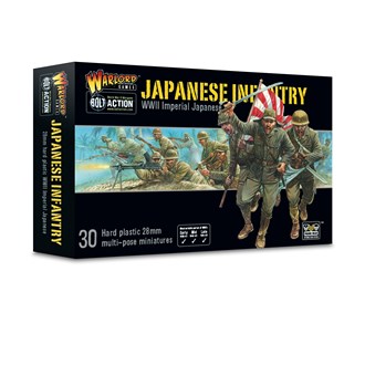 Bolt Action Imperial Japanese Infantry Plastic Boxed Set